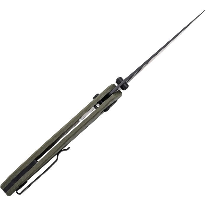 Ніж складаний Hightron Sharplyn,14C28N, G10, зелений, чорний клинок (HK01GRN)