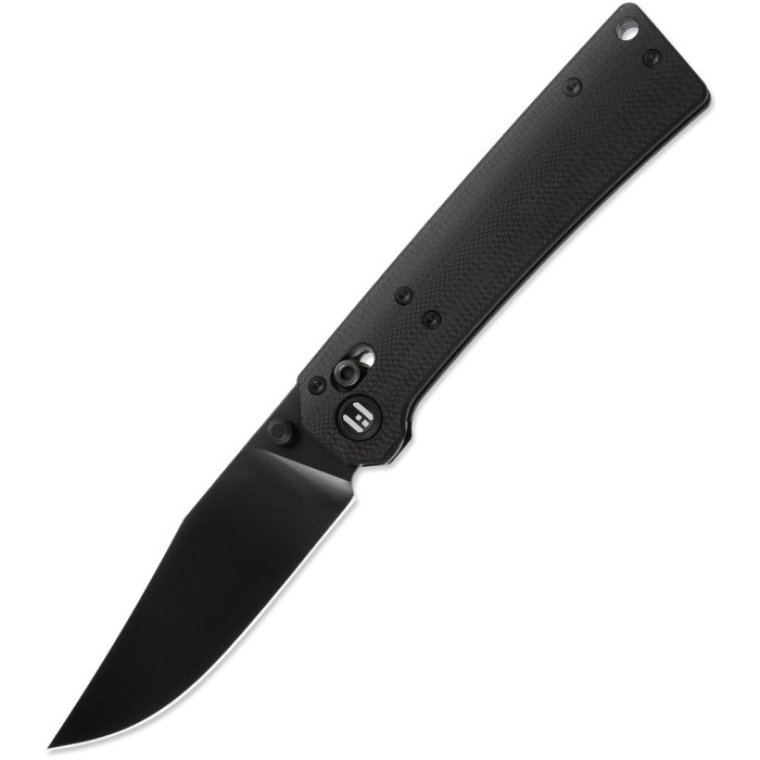 Нож складной Hightron Pathwright, 14C28N, G10, черный, черный клинок (HK03BLK)