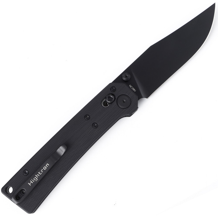 Нож складной Hightron Pathwright, 14C28N, G10, черный, черный клинок (HK03BLK)