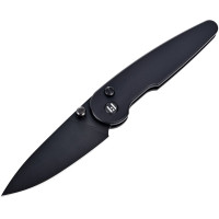 Нож складной Hightron Birdidi, D2, алюминий, черный, черный клинок (HK06BLK)