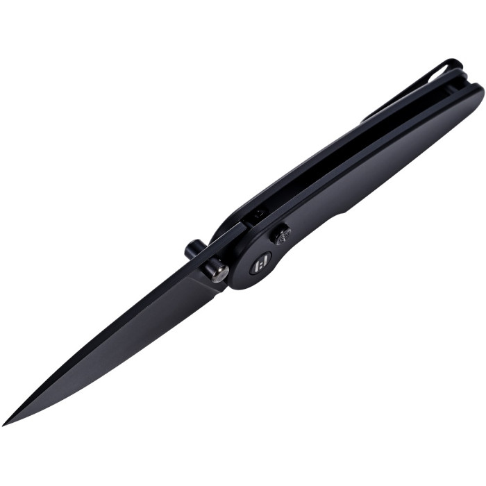 Нож складной Hightron Birdidi, D2, алюминий, черный, черный клинок (HK06BLK)