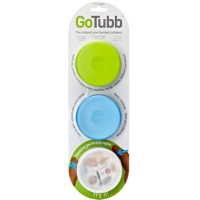 Набор контейнеров Humangear GoTubb 3-Pack Medium clear/green/blue (022.0046)