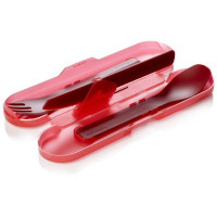 Набор приборов для еды Humangear GoBites Trio red (022.0082)