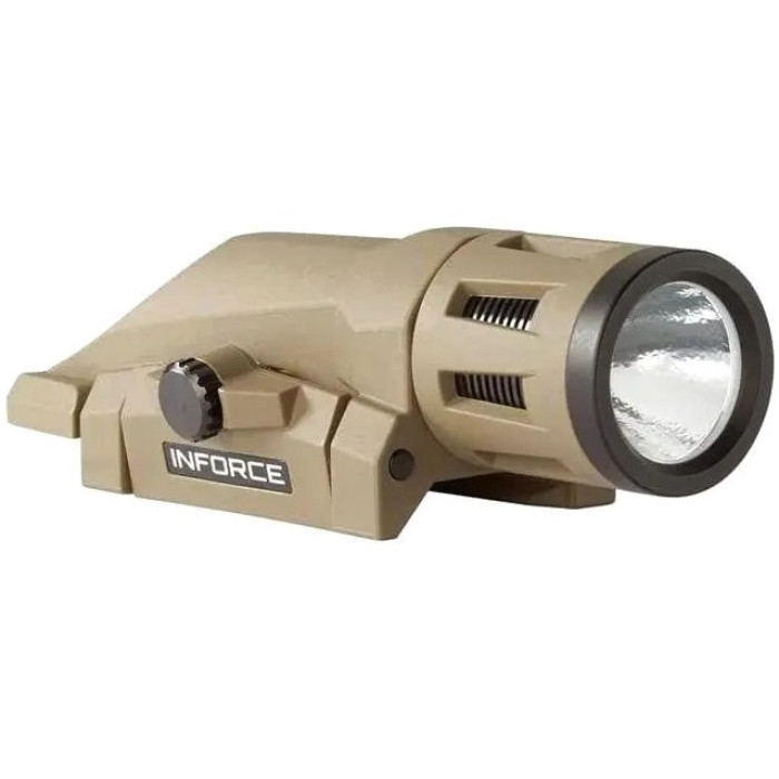 Ліхтарик для шолому Inforce WML, Flat Dark Earth Body, Primary LED Gen2 (HML-06-2)