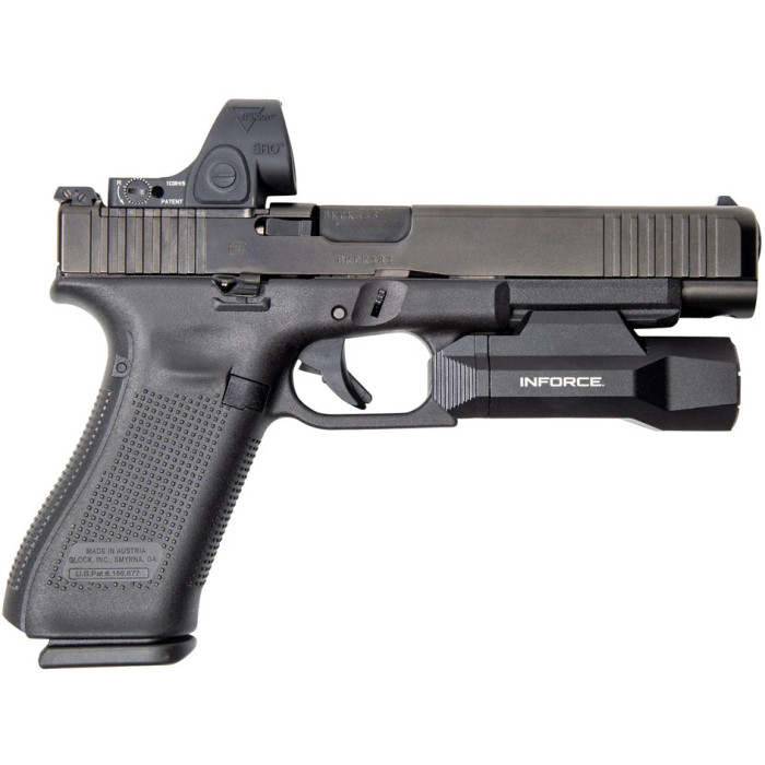 Подствольный фонарь Inforce WILD2, White LED, Black Body (IF71001)