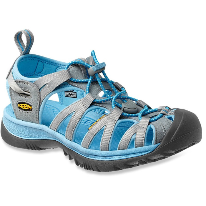 Сандалі жіночі Keen Whisper Neutral Gray/Alaskan Blue (0887194226436)