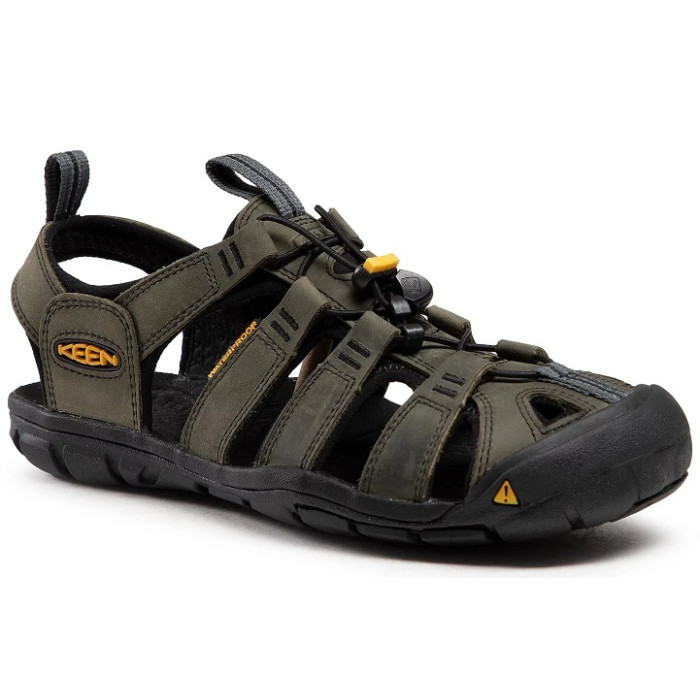 Сандалі чоловічі Keen Clearwater CNX Leather Magnet/Black (1013107)