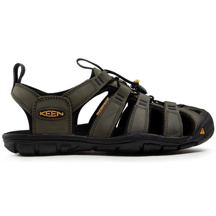 Сандалі чоловічі Keen Clearwater CNX Leather Magnet/Black (1013107)