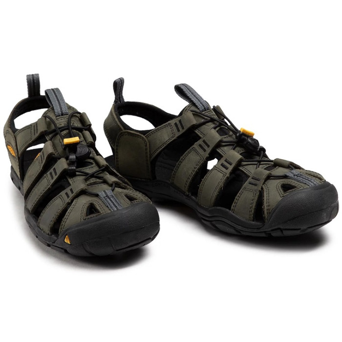 Сандалі чоловічі Keen Clearwater CNX Leather Magnet/Black (1013107)
