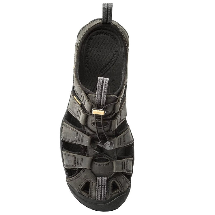 Сандалі чоловічі Keen Clearwater CNX Leather Magnet/Black (1013107)