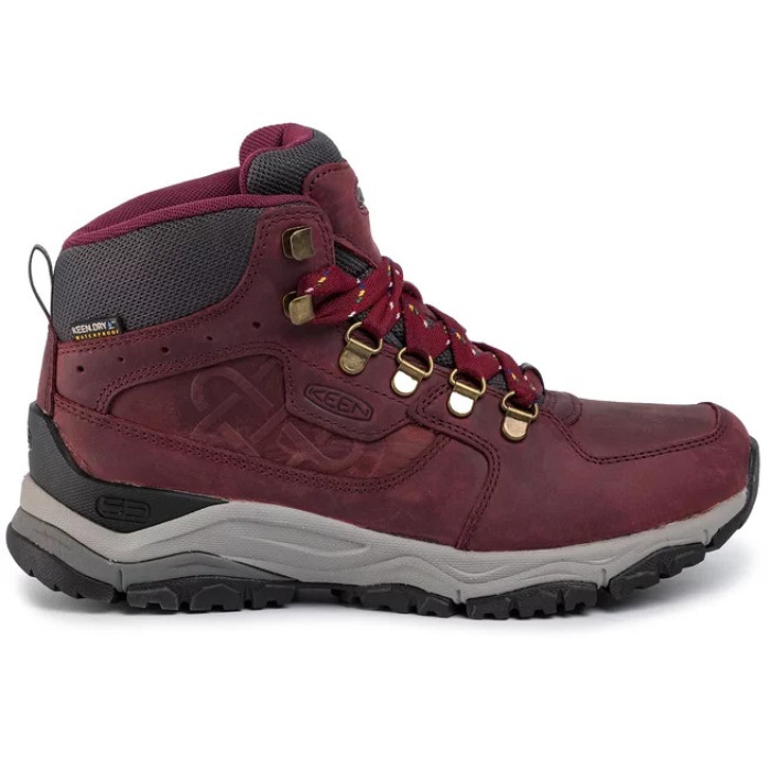Черевики жіночі Keen Innate Leather Mid WP LTD Burgundy/Shark (1021812)