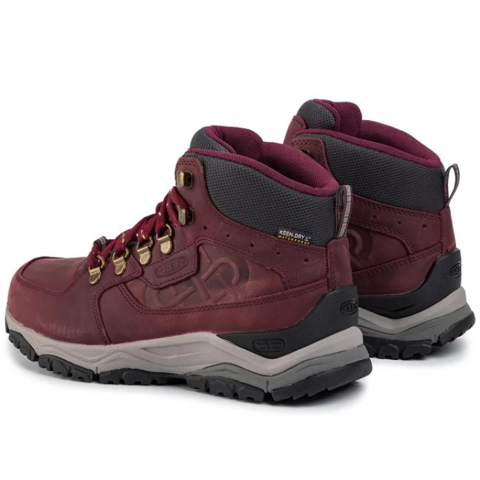 Черевики жіночі Keen Innate Leather Mid WP LTD Burgundy/Shark (1021812)
