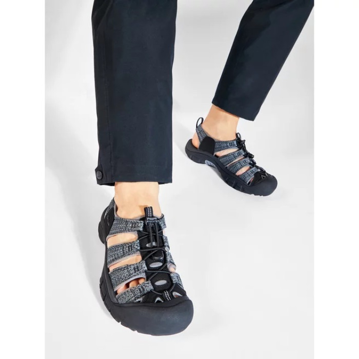 Сандалі чоловічі Keen Newport H2 Black/Steel Grey (1022252)