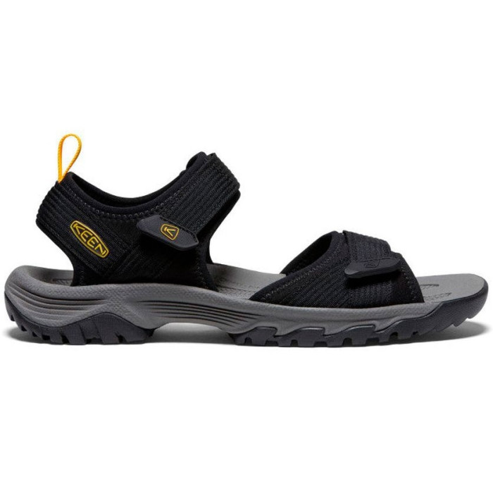 Сандалі чоловічі Keen Targhee III Open Toe H2 Black/Yellow (1024865)