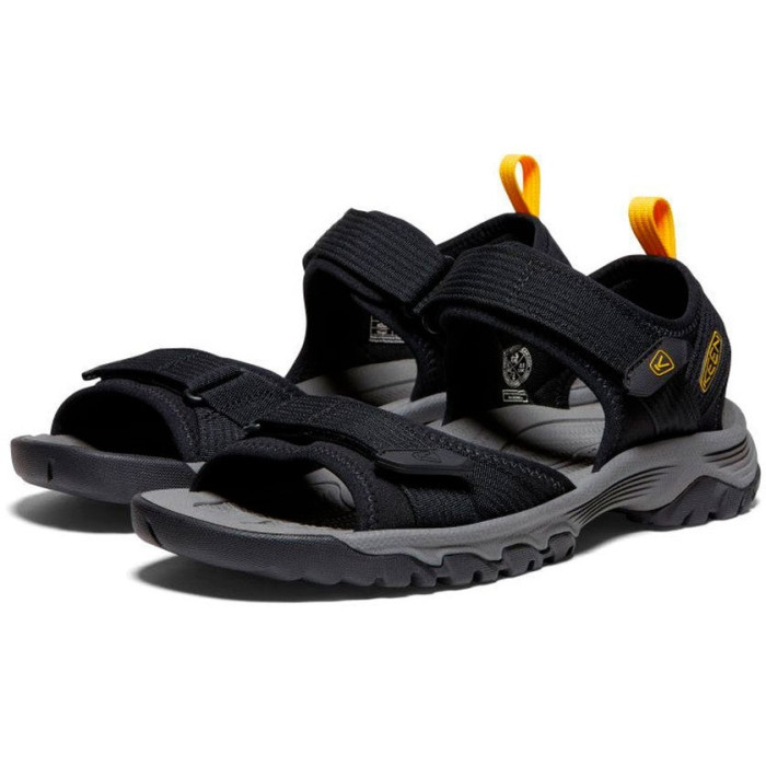 Сандалі чоловічі Keen Targhee III Open Toe H2 Black/Yellow (1024865)