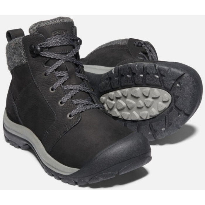 Ботинки женские Keen Kaci II Winter Mid WP Black/Black (1025452)