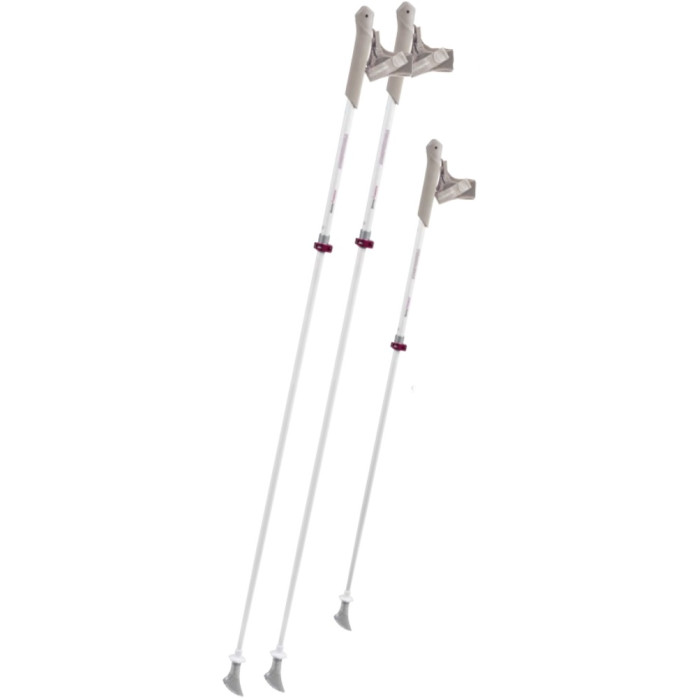 Треккинговые палки Komperdell Sarma Powerlock p.S Pearl/Berry (1842387-01)