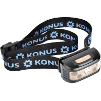 Фонарь налобный Konus Konusflash-7 (236 Lm) Sensor USB Rechargeable (3924)