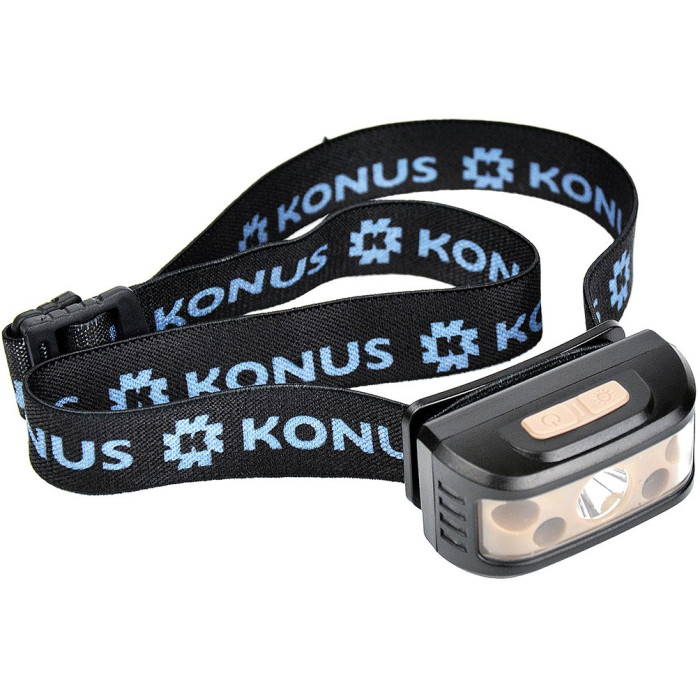 Ліхтар налобний Konus Konusflash-7 (236 Lm) Sensor USB Rechargeable (3924)