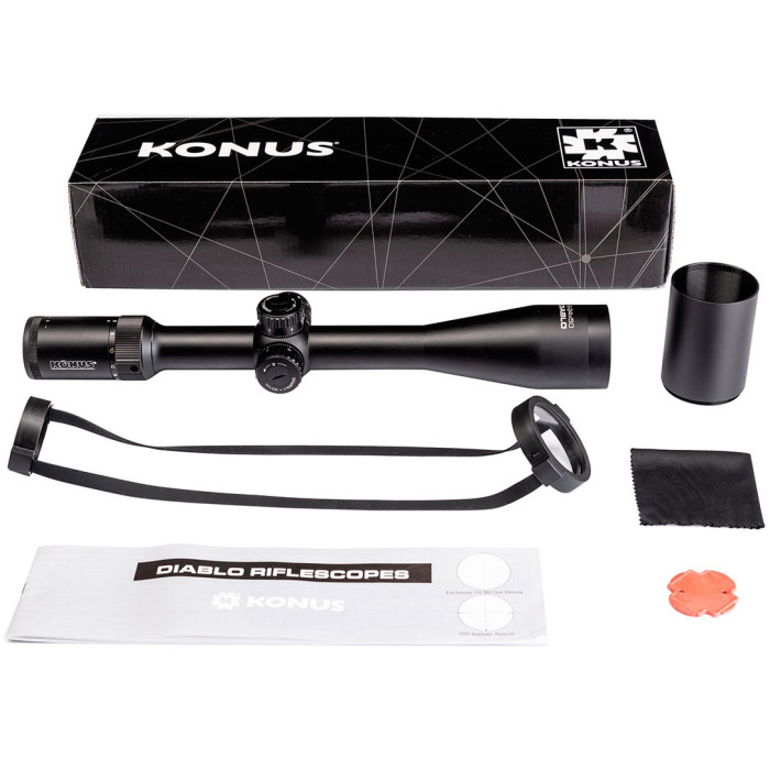 Приціл оптичний Konus Diablo 6-24x50 1/2 MIL-DOT IR (7173)