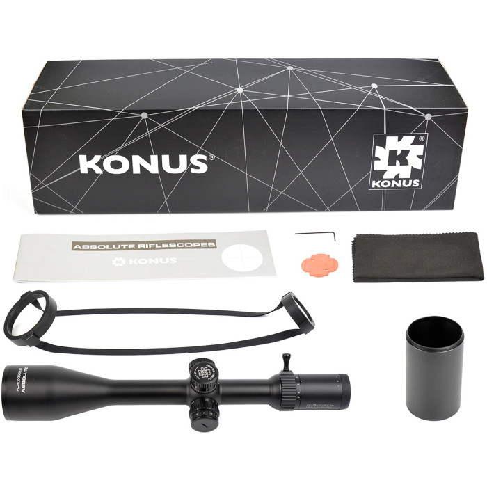 Прицел оптический Konus Absolute 5-40x56 ED 1/2 MIL-DOT IR (7179)