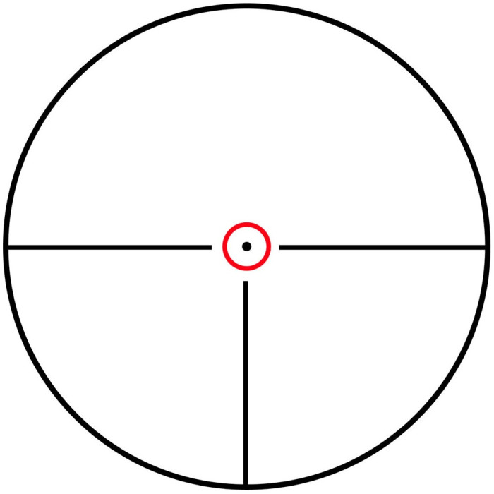 Приціл оптичний Konus KonusPro M-30 1-6x24 Circle Dot IR (7182)