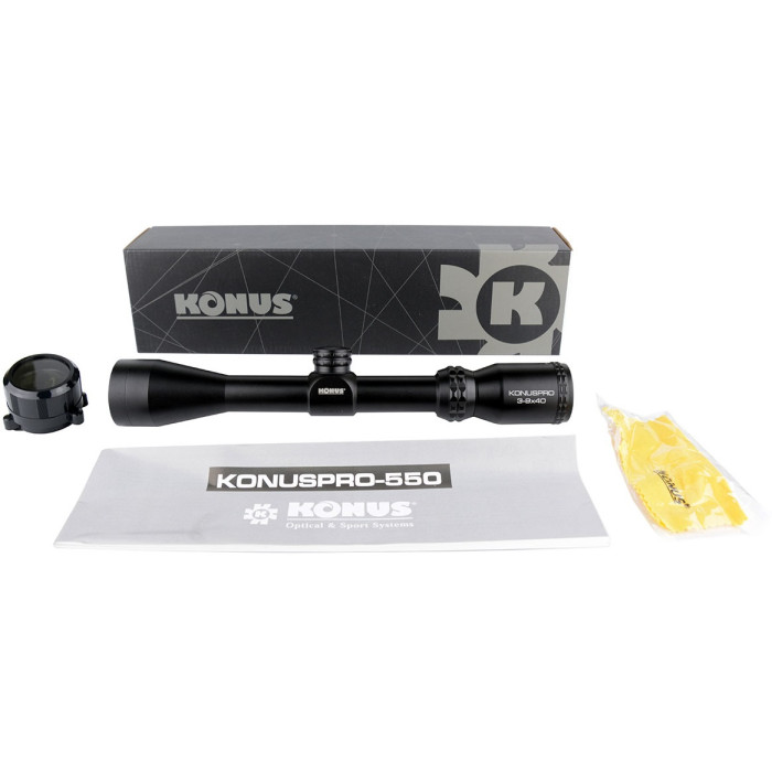 Приціл оптичний Konus KonusPro-550 3-9x40 BDC (7275)