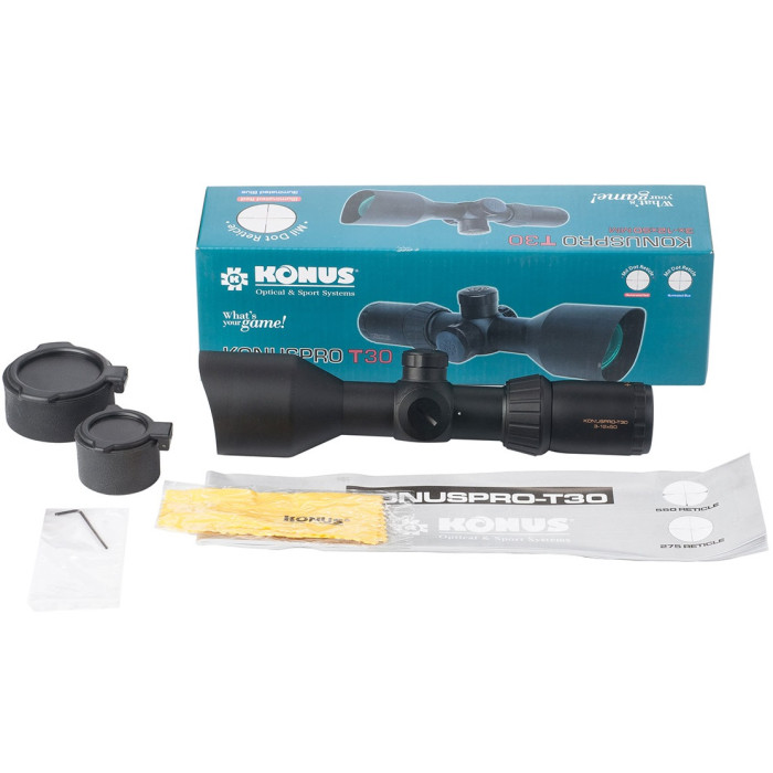 Прицел оптический Konus KonusPro T-30 3-12x50 MIL-DOT IR (7292)