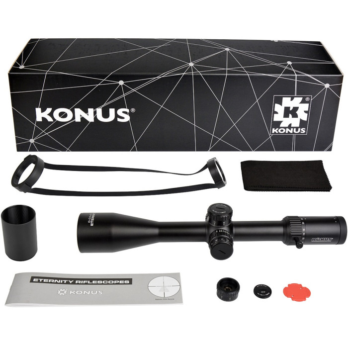 Приціл оптичний Konus Eternity 6-24x50 PRS BDC IR FFP (7295)
