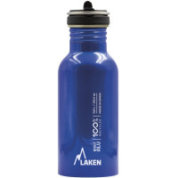 Фляга Laken Basic Alu Bottle 0,6L Blue (BAF60-A)