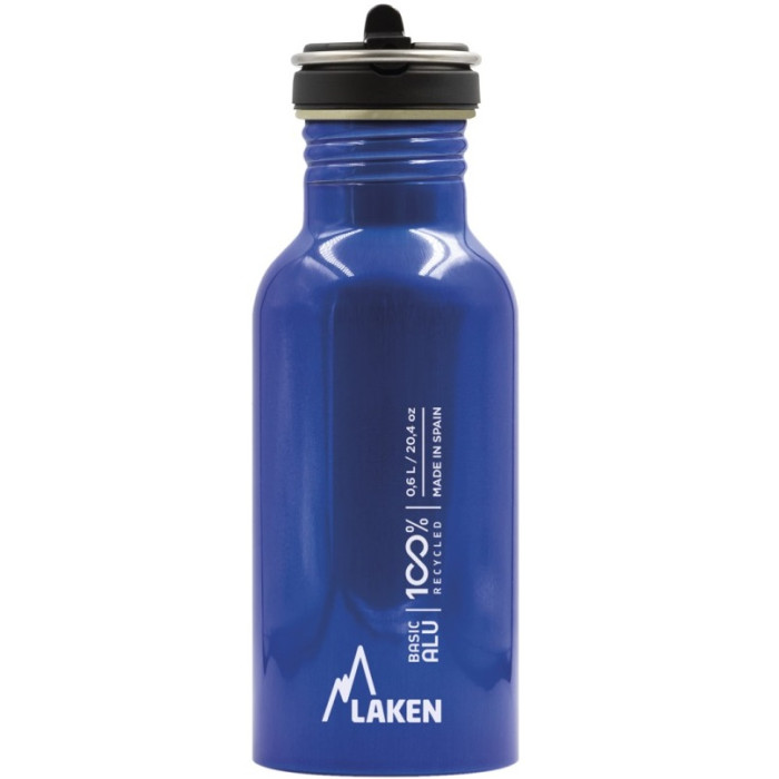 Фляга Laken Basic Alu Bottle 0,6L Blue (BAF60-A)