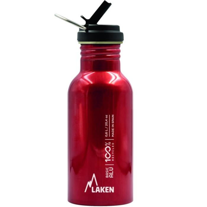 Фляга Laken Basic Alu Bottle 0,6L Red (BAF60-R)