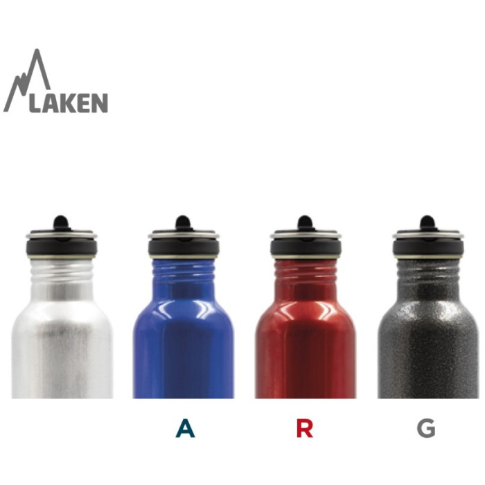Фляга Laken Basic Alu Bottle 0,75L Blue (BAF75-A)