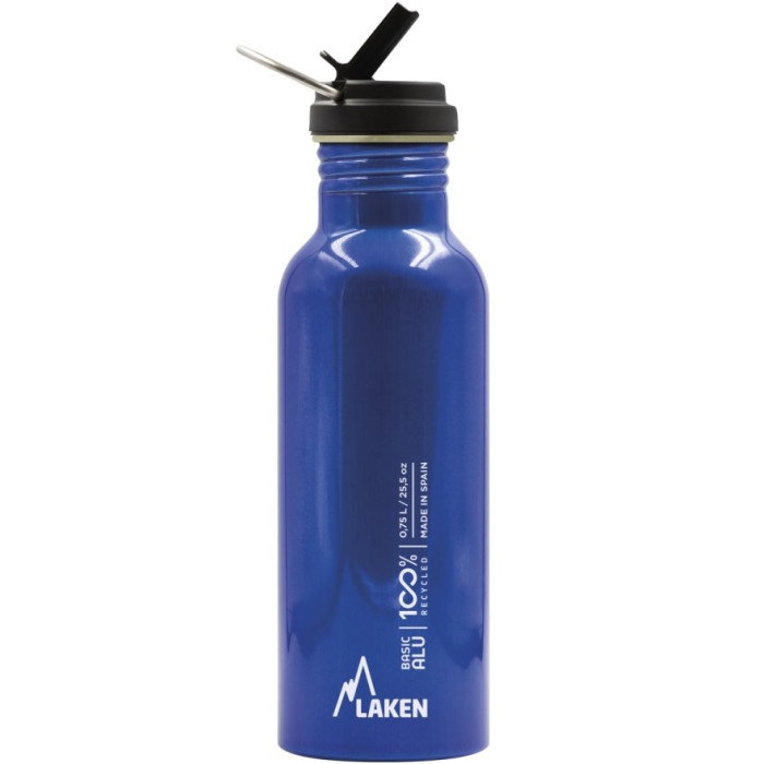 Фляга Laken Basic Alu Bottle 0,75L Blue (BAF75-A)