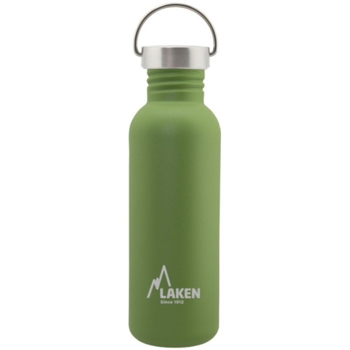 Фляга Laken Basic Steel Vintage Bottle 0,75L Olive Green (BSH75VO)