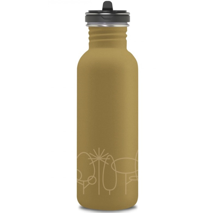Фляга Laken Basic Steel Bottle Drinklife Forest (DLBSF7F)