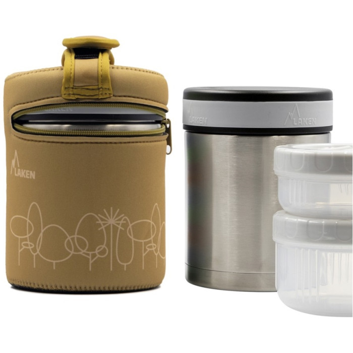 Термос пищевой Laken Thermo Food Drinklife 1L Forest (DLP10F)