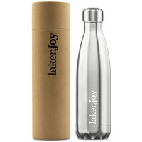 Термофляга Laken Lakenjoy Thermo Bottle 0,5L Silver (J50)