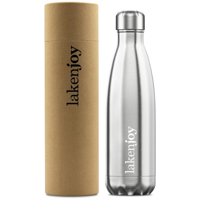 Термофляга Laken Lakenjoy Thermo Bottle 0,5L Silver (J50)