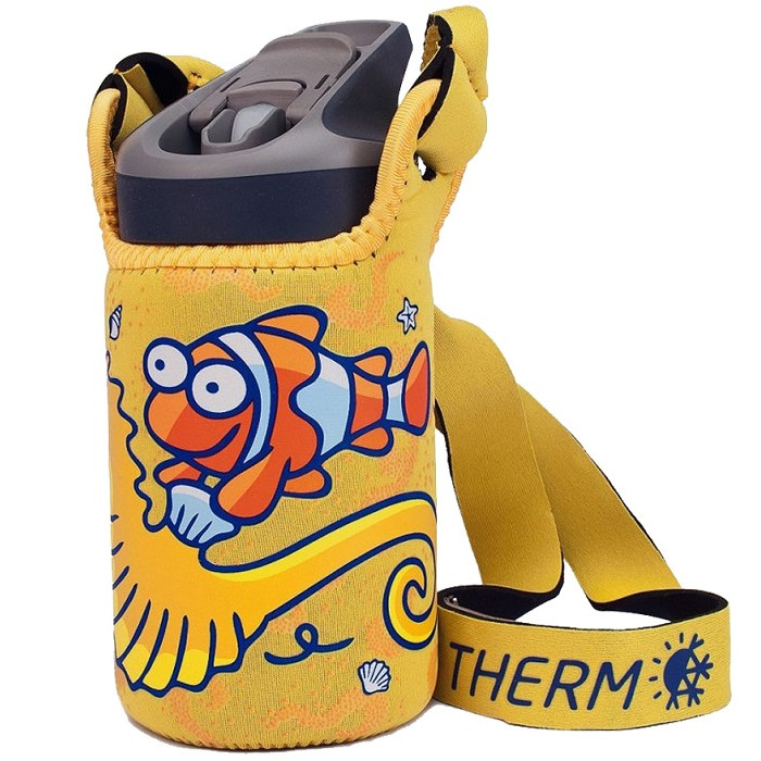 Термофляга Laken Jannu Thermo Kukuksumusu 0,35L + NP Cover Acaballito (KTJ3FY)