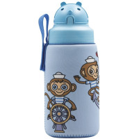 Фляга Laken Tritan OBY Bottle 0,45L + NP Cover Mikonauticos (OBYFMI)