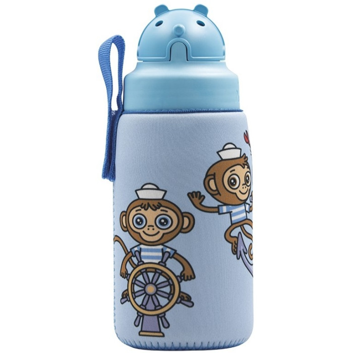 Фляга Laken Tritan OBY Bottle 0,45L + NP Cover Mikonauticos (OBYFMI)