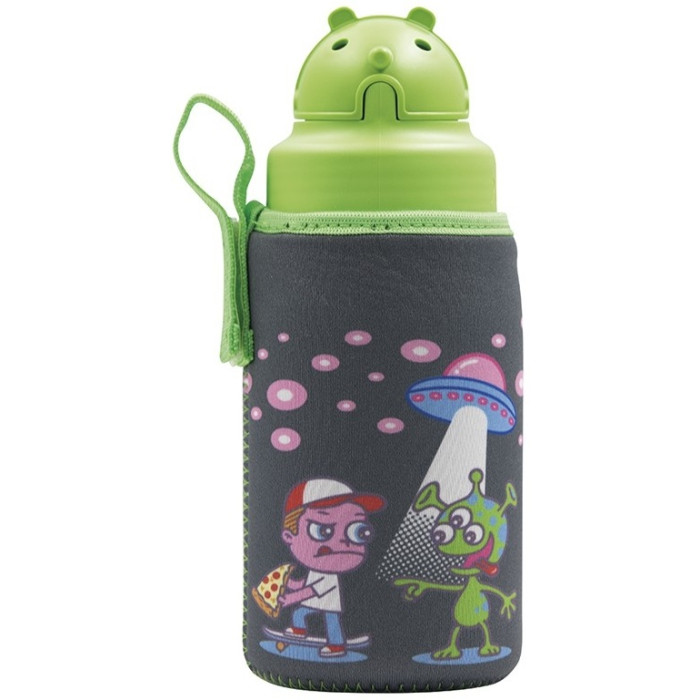 Фляга Laken Tritan OBY Bottle 0,45L + NP Cover Ovni (OBYFOV)
