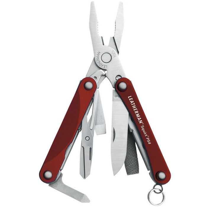Мультитул Leatherman Squirt PS4 Red (831227)