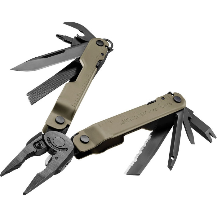 Мультитул Leatherman Super Tool 300M Black/Coyote, Molle (832762)