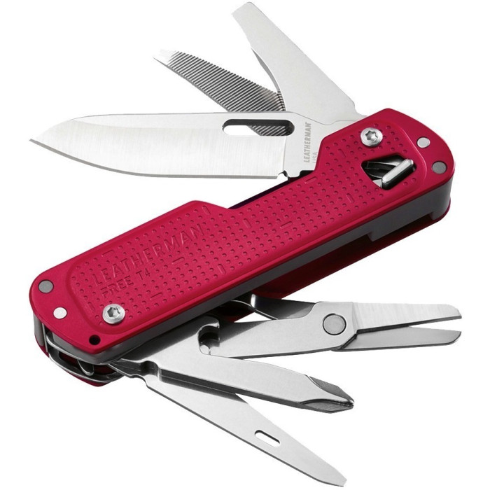 Мультитул Leatherman Free T4 Crimson (832871)