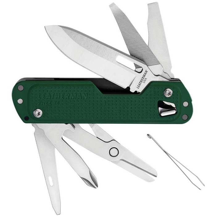 Мультитул Leatherman Free T4 Evergreen (832875)