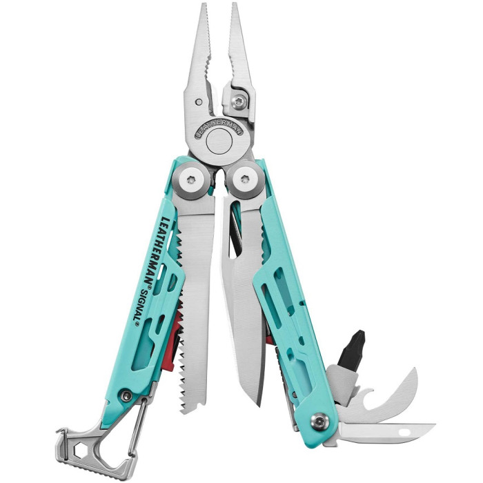 Мультитул Leatherman Signal Aqua Silver (833187)