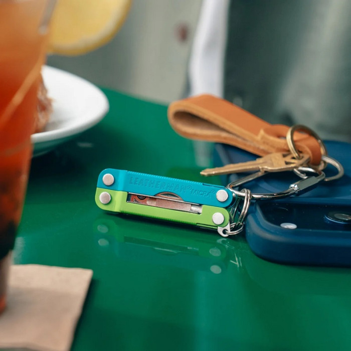 Мультитул Leatherman Micra Teal Twist (833593)