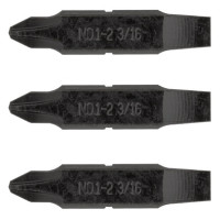 Набор Leatherman из трех двусторонних бит: отвертка №1-№2 крестовая Philips и плоская 3/16" (931024)